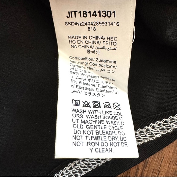 SUMWON for SHEIN fitted short sleeve top, size M, NWT - Picture 8 of 9